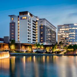 Houston CityPlace Marriott at Springwoods Village，位于兀兰的酒店