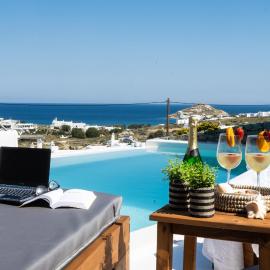 Amma Houses Mykonos，位于卡拉法蒂斯的酒店