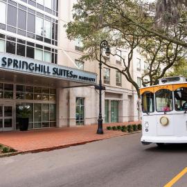 Springhill Suites by Marriott Savannah Downtown Historic District，位于萨凡纳的酒店