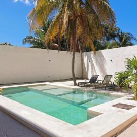 Departamento de playa con Alberca
