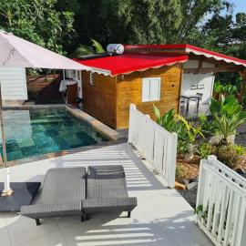 Maison de campagne avec piscine et spa，位于拉芒坦的酒店