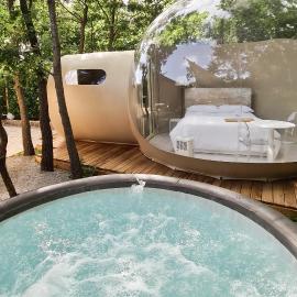 Atmosfera Bubble Glamping，位于Satriano di Lucania的酒店