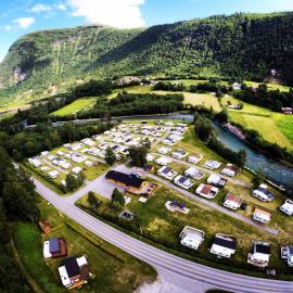 Valldal Camping，位于瓦尔河谷的酒店