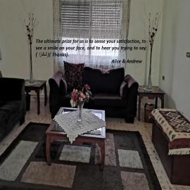 Alice & Andrew Apt. Few Steps to Madaba Old City Center