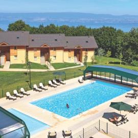 Le Garden Léman - Appartement vue lac Léman & piscine，位于吕格兰的酒店