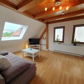 Gemütliche zentrale DG Wohnung in Mühlacker，位于米赫拉克尔的酒店