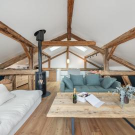 Chalet familial neuf avec sauna à Praranger - Animaux admis, Parking - FR-1-570-30，位于Praranger的酒店