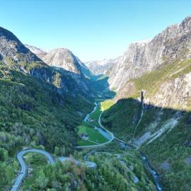 Stalheim Fjord og Fjellhytter，位于斯塔尔黑姆的酒店