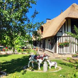 La Chaumière，位于Saint-Martin-Saint-Firmin的酒店