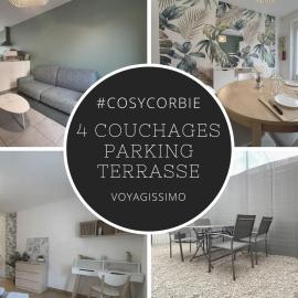 #CosyCorbie Maison à Corbie à 11 minute du centre Amiens，位于Corbie的酒店