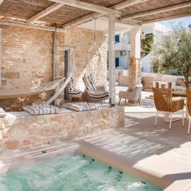 TERRA E SOLE spa suite Aegina