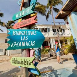 Bungalows Las Hamacas，位于圣帕特里西奥梅拉克的酒店