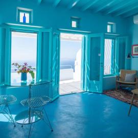Tinos Blue House，位于Kardiani的酒店