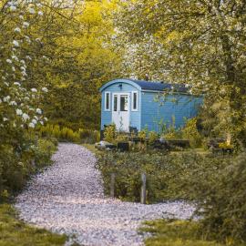 Tiny Houses Bij De Compagnons，位于Waskemeer的酒店