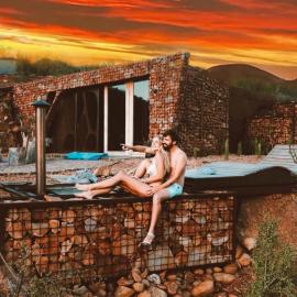 Aardts Guest farm Nightfall Cabin，位于De Rust的酒店