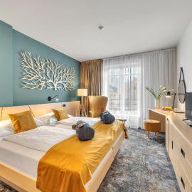 Spa Hotel Felicitas，位于波杰布拉迪的酒店
