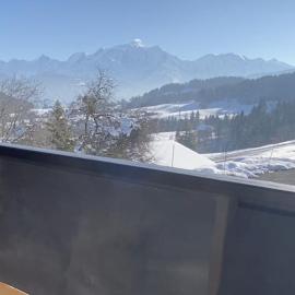 Studio lumineux avec vue sur le Mont Blanc，位于科尔顿的酒店