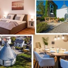 Erholungsreich - Große familienfreundliche Ferienwohnung in ehemaliger Kirche，位于凯尔海姆的酒店
