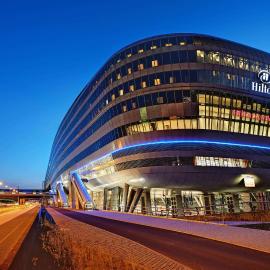 Hilton Frankfurt Airport，位于美因河畔法兰克福的酒店