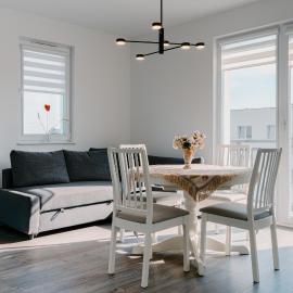 Jak u siebie w domu. Apartament w nowej dzielnicy.，位于特切夫的酒店