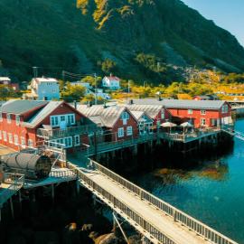 Kræmmervika Havn，位于巴尔斯塔的酒店
