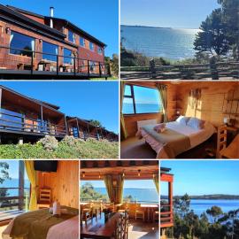 Hotel y Cabañas Terrazas Vista al Mar hct，位于安库德的酒店