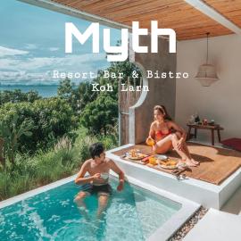 Myth Koh Larn resort bar and bistro，位于格兰岛的酒店