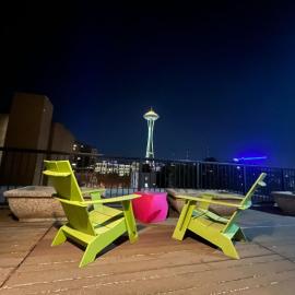 Cozy Downtown Condo Retreat with Space Needle View，位于西雅图的酒店