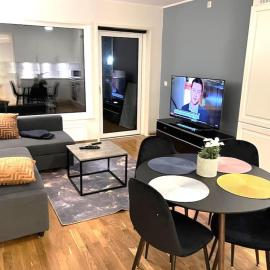 Scandpoint Apartment Lillestrom -Cosy 3 rooms flat with Parking, EV Charger 18 min from Airport