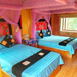 Hong Thu Homestay & Bungalow，位于Quản Bạ的酒店