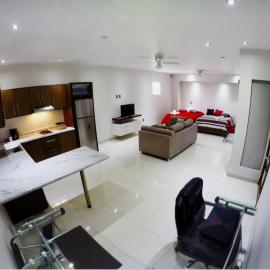 En el Centro 3 Hermoso Loft Familiar AC WiFi 300 mbps，位于阿瓜斯卡连特斯的酒店