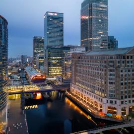 London Marriott Hotel Canary Wharf，位于伦敦的酒店