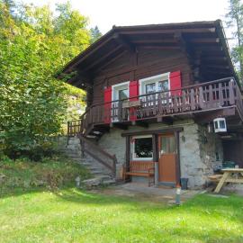 Petit chalet rustique et bucolique，位于Bovernier的酒店