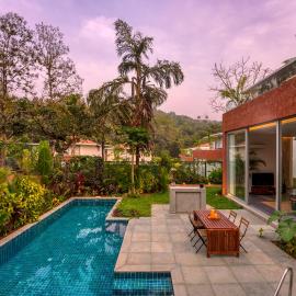 La Macedo by The Blue Kite - Luxury 3 BHK Villas in Assagao, with Private Pool, Garden, Terrace, Parking, Security