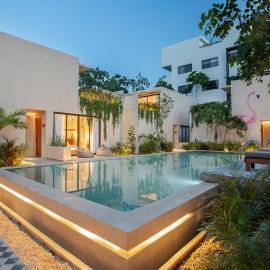 Collection O Faisano Boutique Luxury Hotel, Tulum Beach,位于图卢姆的酒店