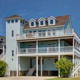 Hotter Otter-6 beds-private pool-kid/pet friendly-walk to beach!，位于罗丹特的酒店