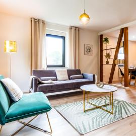 RELAX-Apartment - Sauna & Spacious, Garage, 105 m2，位于米赫拉克尔的酒店