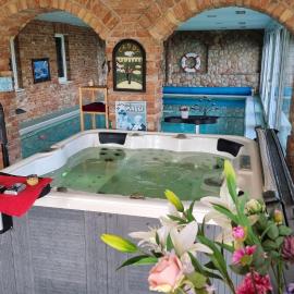 Virág Wellness Villa，位于佩奇的酒店