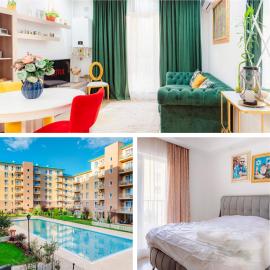 EMERALD HOME by AdrYana，位于Creţuleasca的酒店