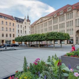 Hotel Am Goldenen Strauss，位于格尔利茨的酒店