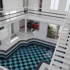 Casa con Alberca adentro cerca de Las Estacas