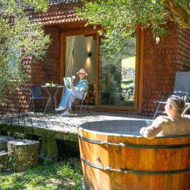 Hotel y Termas Huife，位于Termas De Huife的酒店