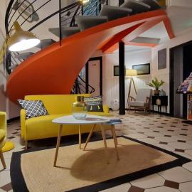 Hôtel La Croisette & Restaurant Bistrot Gantier en centre ville，位于鲁瓦扬的酒店