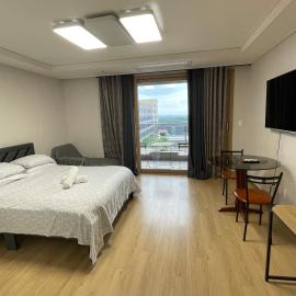 Spacious Luxury Condo w/ kitchen beside Hilton Clark D’Heights，位于Pampang的酒店