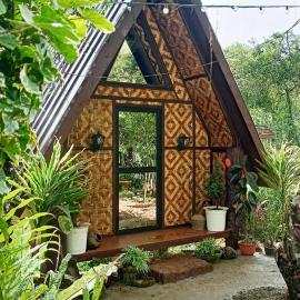 LK Farmcation Cabin Ligaya - Lucban, Quezon，位于Nalunao的酒店