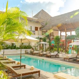 Collection O Kaab Downtown Tulum，位于图卢姆的酒店