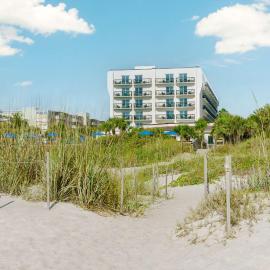 Hilton Garden Inn Cocoa Beach-Oceanfront, FL，位于可可比奇的酒店