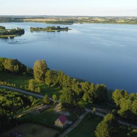 HEXAGON HONEY HOUSE+ prywatna plaża+jezioro+ stawy+ gospodarstwo+ pasieka