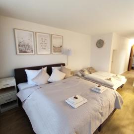 Sauna, Pool und Gartenzugang oder Balkon，位于圣恩吉玛的酒店