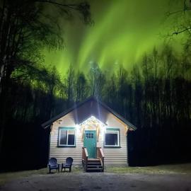 Talkeetna Mount Dall Cottage with WiFi&laundry，位于塔尔基特纳的酒店